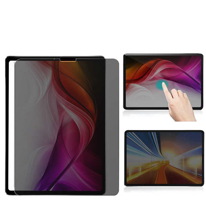 Apple iPad Pro 11 2018 Zore Tablet Privacy Temperli Cam Ekran Koruyucu