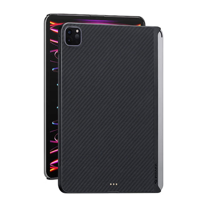 iPad Pro 11 2021 (3.Nesil) Kılıf Aramid Fiber Pitaka Ultra-Slim Classic Serisi Tablet Kılıf