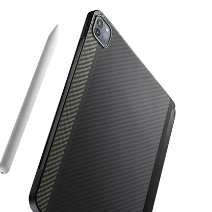 iPad Pro 11 2021 (3.Nesil) Kılıf Aramid Fiber Pitaka Ultra-Slim Classic Serisi Tablet Kılıf