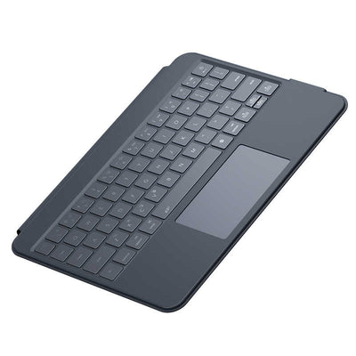 Apple iPad Pro 11 2022 M2 Benks KB01 Kablosuz Klavyeli Kılıf Gri