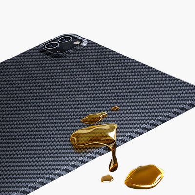 Apple iPad Pro 11 2022 M2 Kılıf Benks Essential Kevlar Karbon Fiber Kapak Siyah
