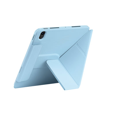 Apple iPad Pro 11 2022 M2 Wiwu 360° Dönebilen Standlı Magnetik Koruyucu Tablet Kılıfı Gri
