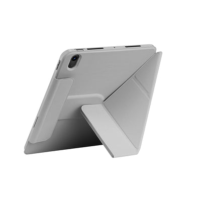 Apple iPad Pro 11 2022 M2 Wiwu 360° Dönebilen Standlı Magnetik Koruyucu Tablet Kılıfı Gri