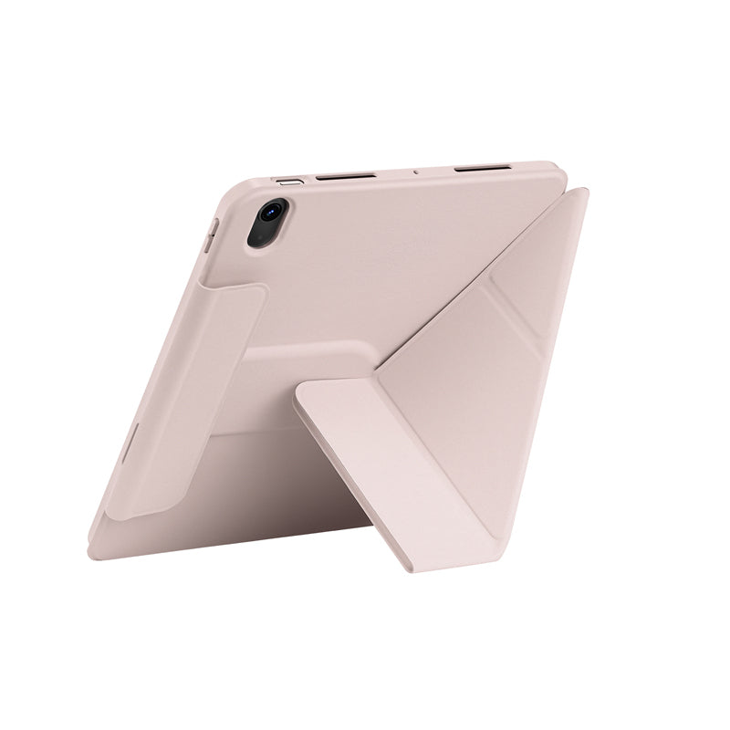 Apple iPad Pro 11 2022 M2 Wiwu 360° Dönebilen Standlı Magnetik Koruyucu Tablet Kılıfı Mavi Açık