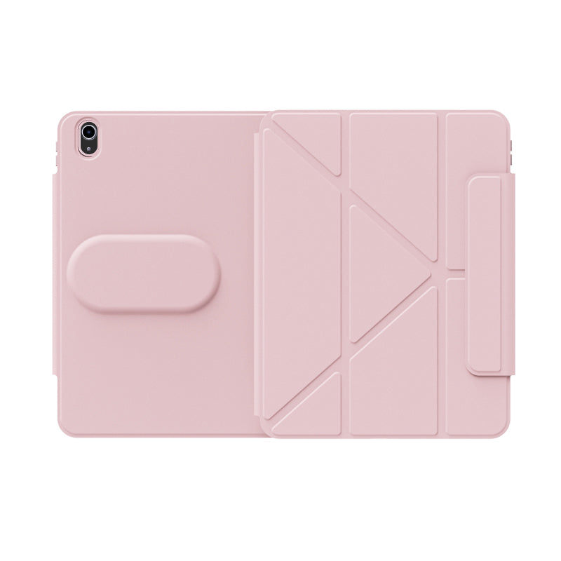 Apple iPad Pro 11 2022 M2 Wiwu 360° Dönebilen Standlı Magnetik Koruyucu Tablet Kılıfı Mavi Açık