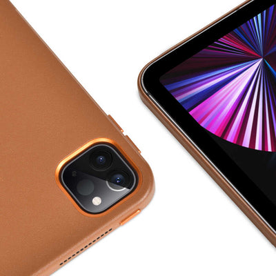 Apple iPad Pro 11 2022 M2 Wiwu Ayrılabilen Magnetik Standlı Tablet Kılıfı Kahverengi