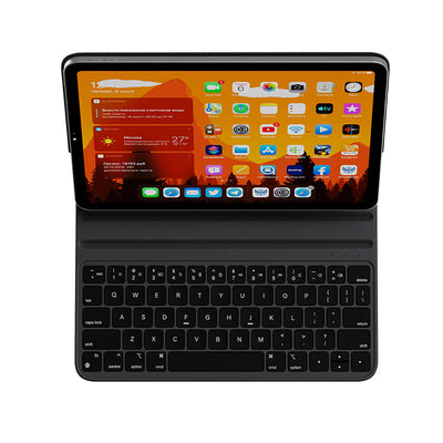 Apple iPad Pro 11 2022 M2 Wiwu F16 Klavyeli Standlı Magnetik Kılıf Siyah