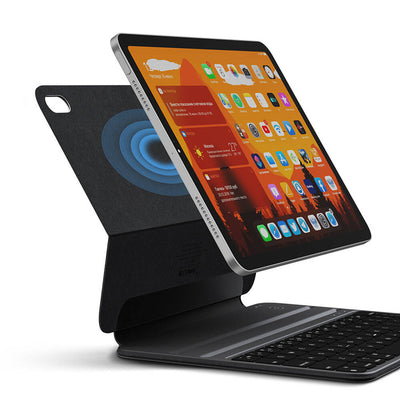 Apple iPad Pro 11 2022 M2 Wiwu F16 Klavyeli Standlı Magnetik Kılıf Siyah