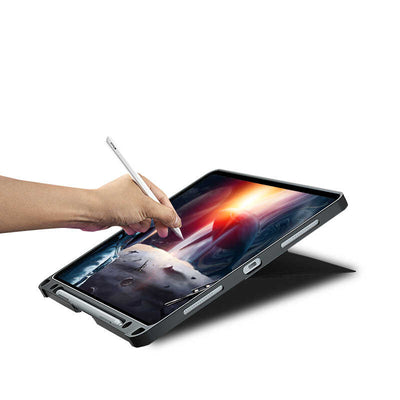 Apple iPad Pro 11 2022 M2 Wiwu Mag Touch Klavyeli Standlı Kılıf Siyah