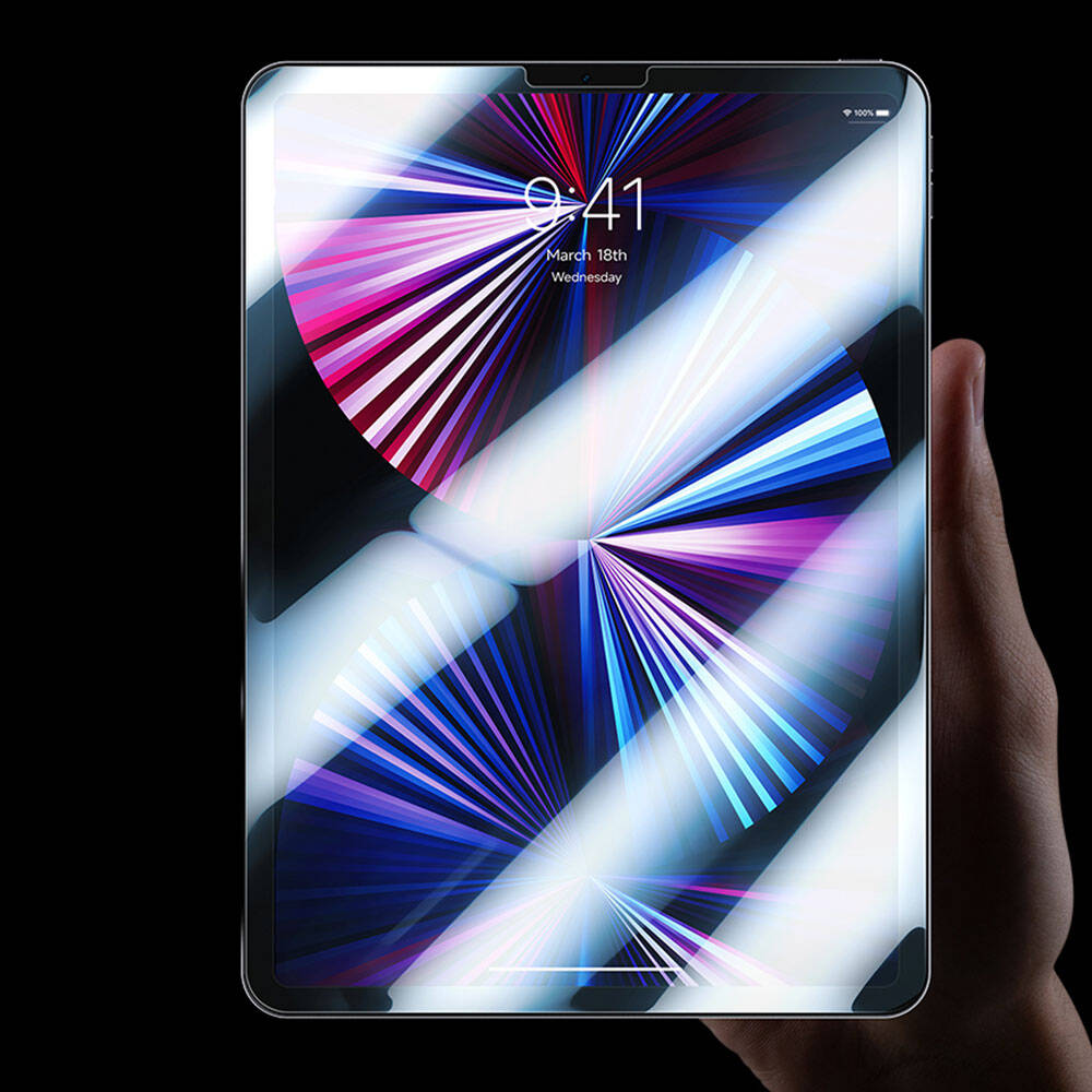 Apple iPad Pro 11 2024 Benks OKR Glass Warrior HD Parlak Ekran Koruyucu Şeffaf