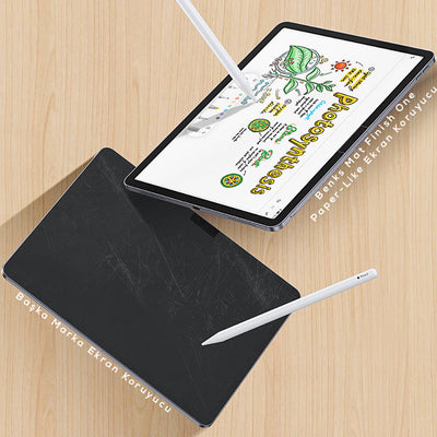 Apple iPad Pro 11 2024 Kağıt Hisli Benks Mat Paper-Like Ekran Koruyucu Şeffaf