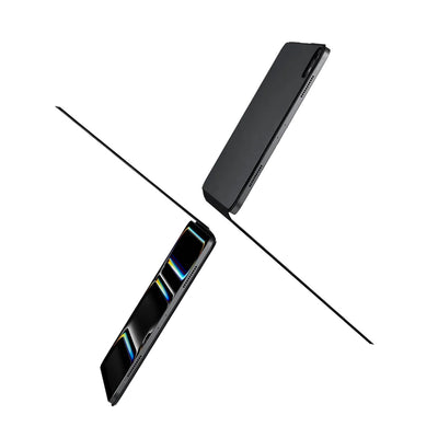 Apple iPad Pro 11 2024 Pitaka MagEZ Folio 2 Kalem Bölmeli Standlı Kılıf Beyaz