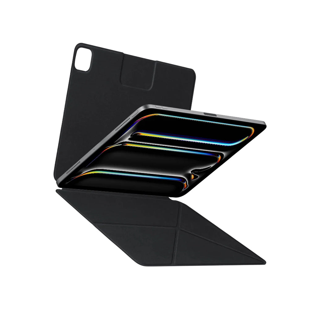 Apple iPad Pro 11 2024 Pitaka MagEZ Folio 2 Kalem Bölmeli Standlı Kılıf Beyaz