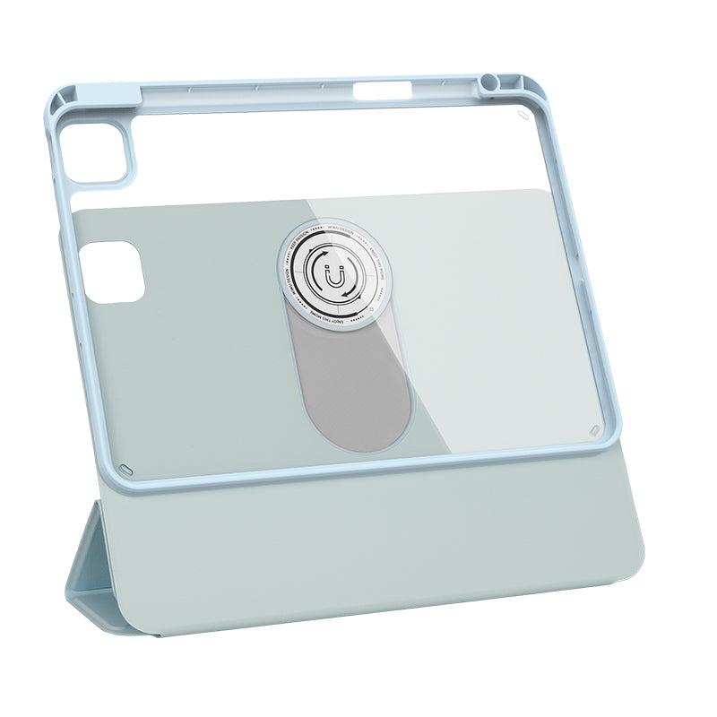 iPad Pro 11 2024 Wiwu 360° Dönebilen Standlı Magnetik Koruyucu Tablet Kılıfı