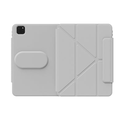 Apple iPad Pro 11 2024 Wiwu 360° Dönebilen Standlı Magnetik Koruyucu Tablet Kılıfı Mavi Açık