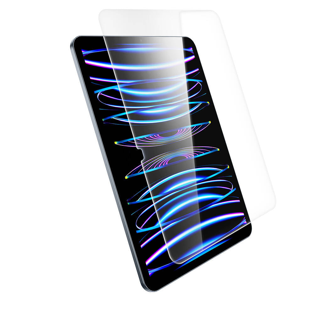 Apple iPad Pro 11 2024 Wiwu Wi-GQ003 iVista Serisi Oleofobik HD Temperli Cam Ekran Koruyucu Şeffaf