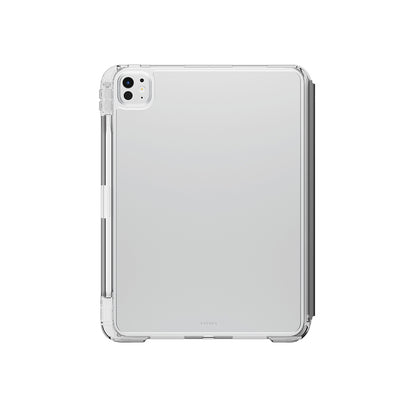 iPad Pro 11 2025 M5 Kılıf Skinarma Kalemlikli Arkası Şeffaf Standlı Magnetik Zeta Kılıf