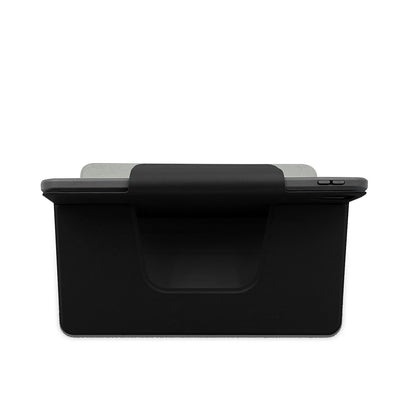 Apple iPad Pro 11 2025 M5 Raptic Spin Detachable Folio PU Ayrılabilir Kalem Bölmeli Standlı Kılıf Siyah