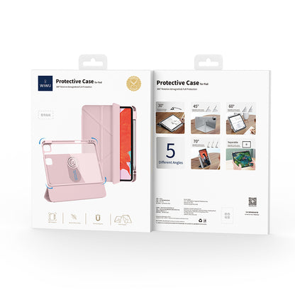 iPad Pro 11 2025 M5 Wiwu 360° Dönebilen Standlı Magnetik Koruyucu Tablet Kılıfı