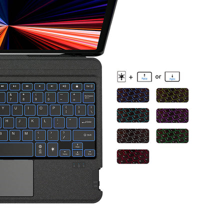 iPad Pro 11 2025 M5 Wiwu Mag Touch Klavyeli Standlı Kılıf