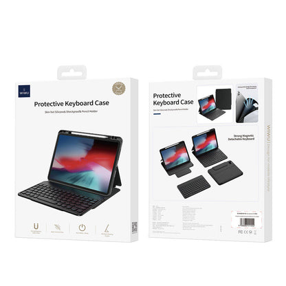 iPad Pro 11 2025 M5 Wiwu Protective Gizli Kalem Bölmeli Klavyeli Kılıf