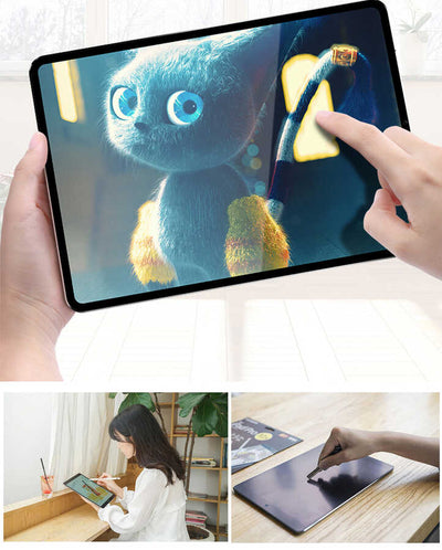 Apple iPad Pro 11 Kağıt Hisli Wiwu iPaper Like Tablet Ekran Koruyucu Renksiz