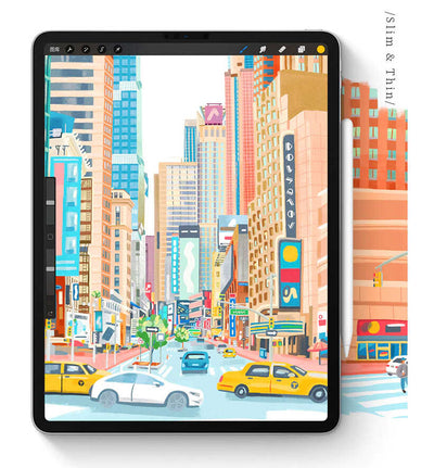 Apple iPad Pro 11 Kağıt Hisli Wiwu iPaper Like Tablet Ekran Koruyucu Renksiz