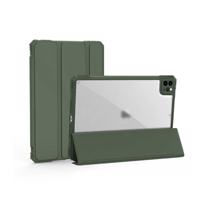 Apple iPad Pro 12.9 2020 (4.Nesil) Wiwu Alpha Tablet Kılıf Mavi