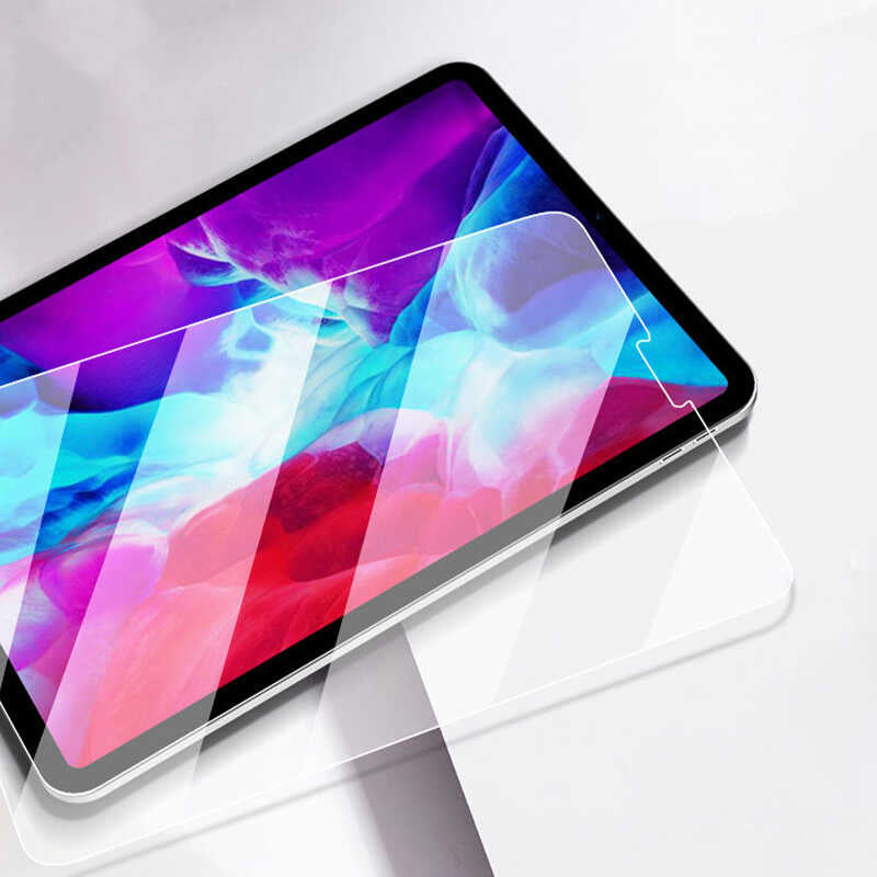 Apple iPad Pro 12.9 2020 (4.Nesil) Wiwu iVista 2.5D Glass Ekran Koruyucu Renksiz