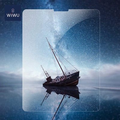 Apple iPad Pro 12.9 2020 (4.Nesil) Wiwu iVista 2.5D Glass Ekran Koruyucu Renksiz