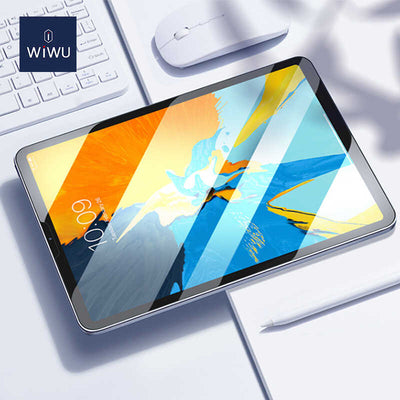 Apple iPad Pro 12.9 2020 (4.Nesil) Wiwu iVista 2.5D Glass Ekran Koruyucu Renksiz
