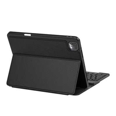 Apple iPad Pro 12.9 2022 M2 Wiwu Protective Gizli Kalem Bölmeli Klavyeli Kılıf Siyah