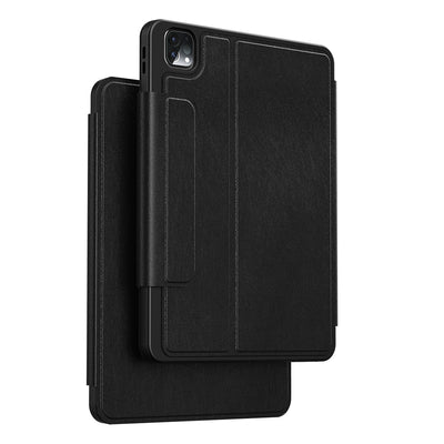 Apple iPad Pro 12.9 2022 M2 Wiwu Protective Gizli Kalem Bölmeli Klavyeli Kılıf Siyah