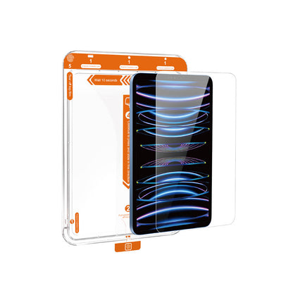 iPad Pro 12.9 2022 M2 Wiwu Wi-GQ002 iVista 5 Katmanlı Temperli Cam Ekran Koruyucu + Kolay Uygulama Aparatı