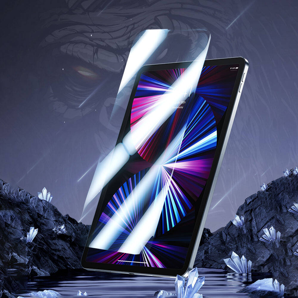 iPad Pro 13 2024 Benks OKR Glass Warrior HD Parlak Ekran Koruyucu