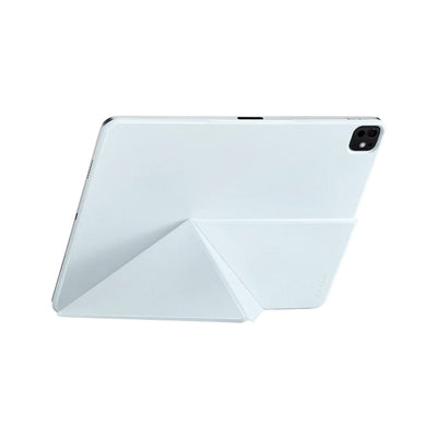 Apple iPad Pro 13 2024 Pitaka MagEZ Folio 2 Kalem Bölmeli Standlı Kılıf Beyaz