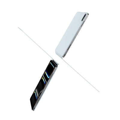 Apple iPad Pro 13 2024 Pitaka MagEZ Folio 2 Kalem Bölmeli Standlı Kılıf Beyaz