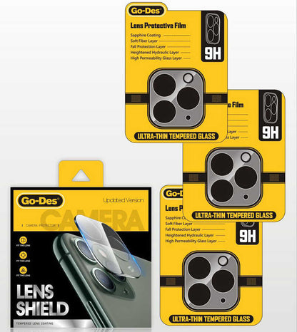 iPhone 11 Go Des Lens Shield Kamera Lens Koruyucu