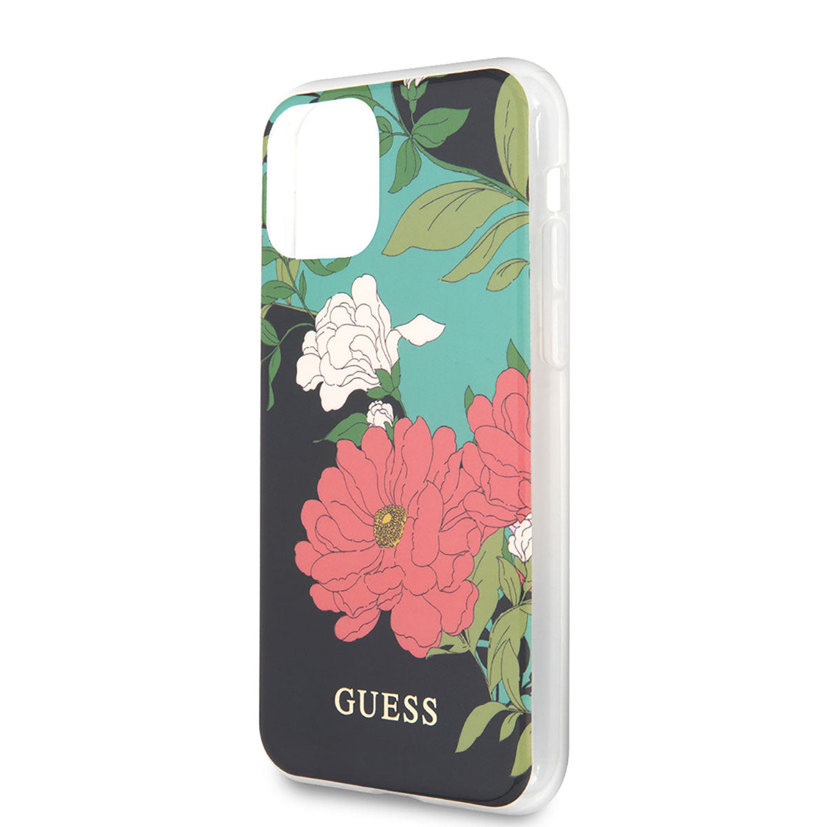 Apple iPhone 11 Kılıf GUESS Çiçek Desenli Tasarım Kapak