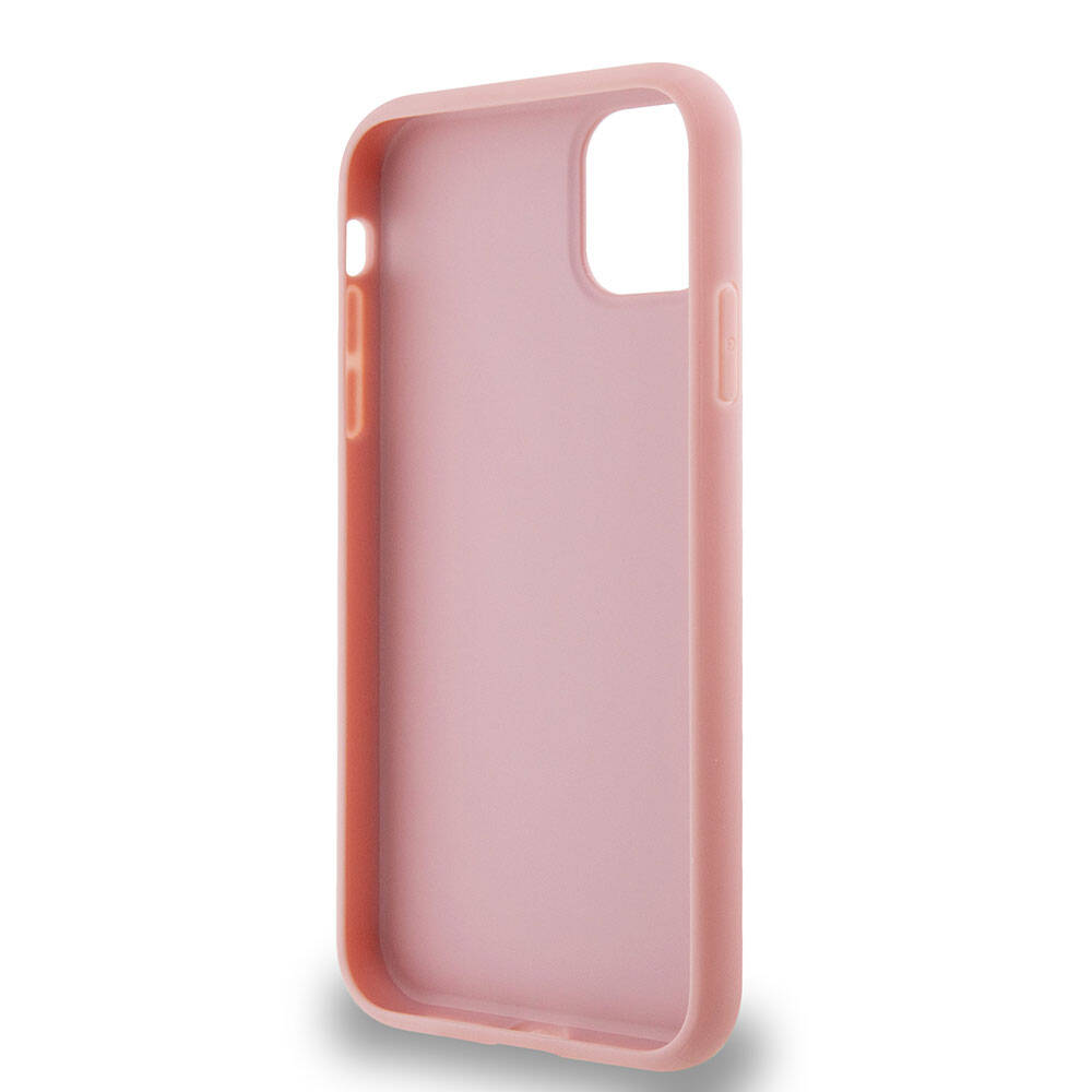iPhone 11 Kılıf Guess Orjinal Lisanslı 4G Büyük Metal Logolu Glitter Kılıf