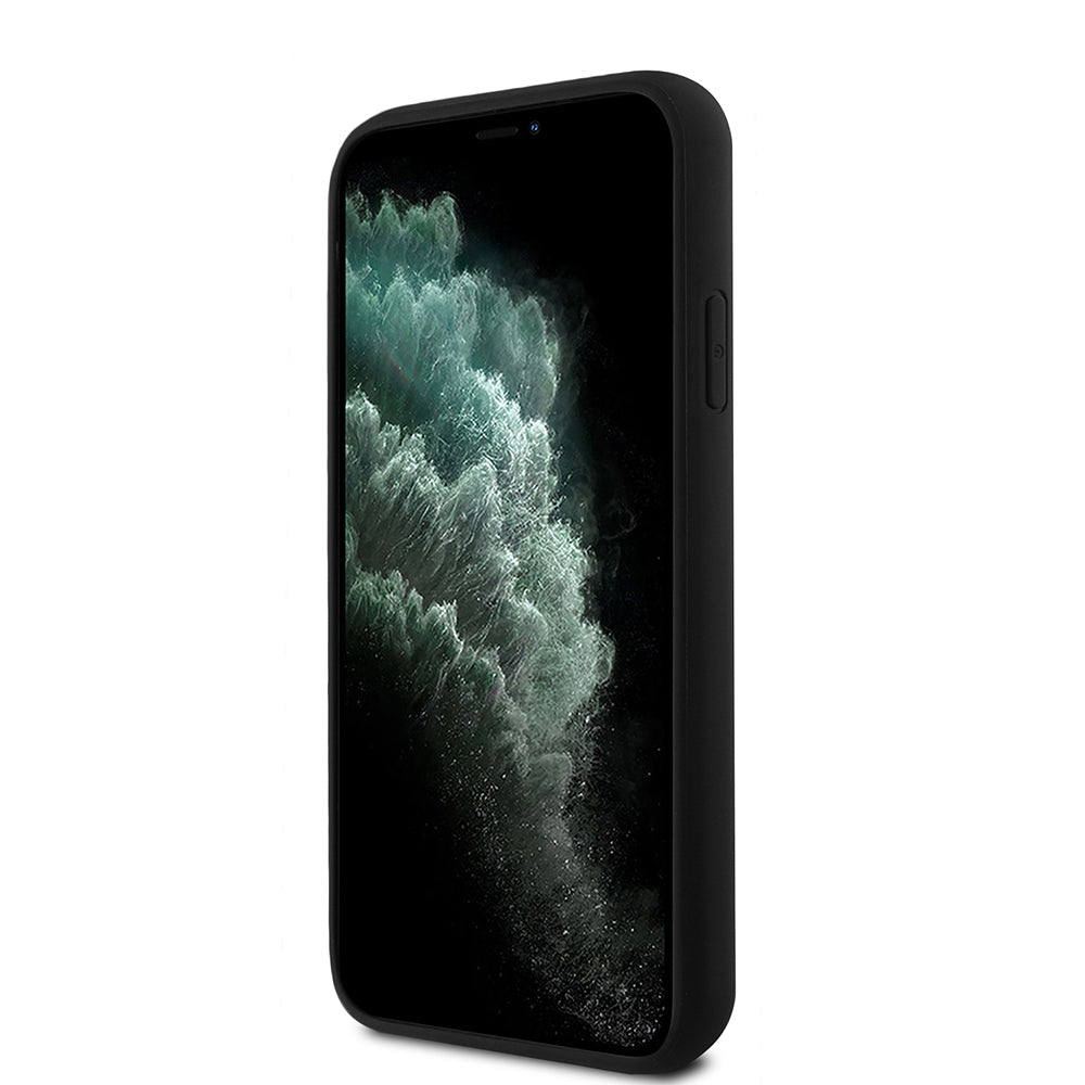 iPhone 11 Kılıf Guess Orjinal Lisanslı 4G Desen Yazı Logolu Kılıf