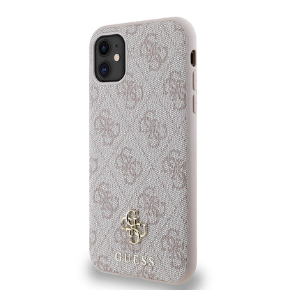 iPhone 11 Kılıf Guess Orjinal Lisanslı M-safe Şarj Özellikli Small 4G Classic Kılıf