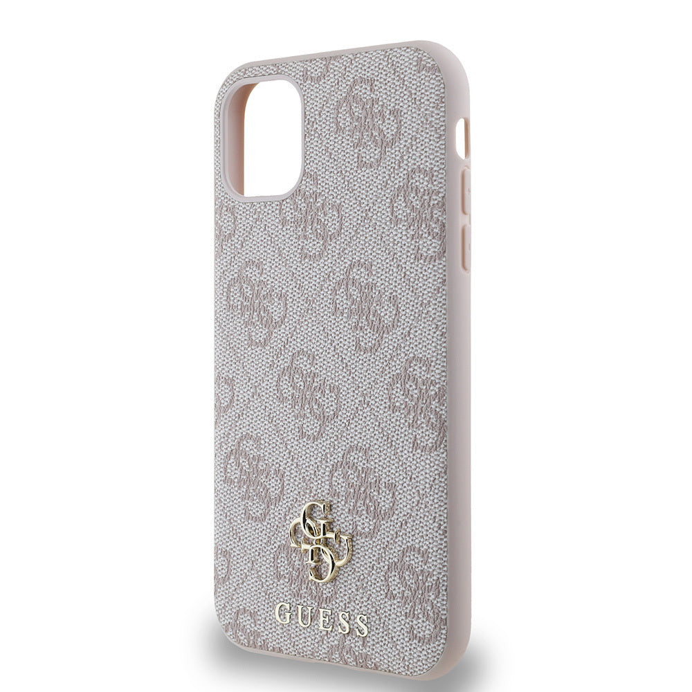 iPhone 11 Kılıf Guess Orjinal Lisanslı M-safe Şarj Özellikli Small 4G Classic Kılıf