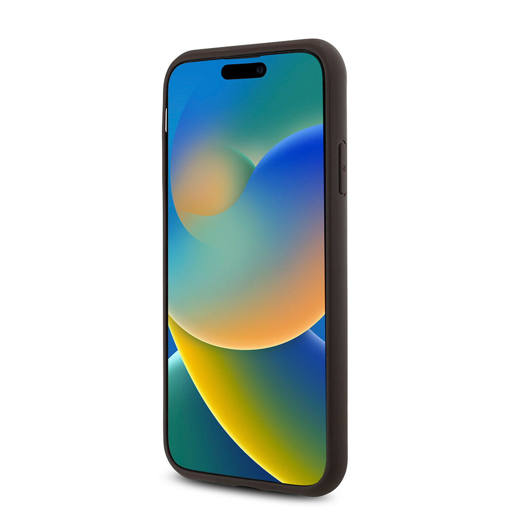 iPhone 11 Kılıf Guess Orjinal Lisanslı M-safe Uyumlu Gül Baskılı 4G Desenli Yazı Logolu Kılıf