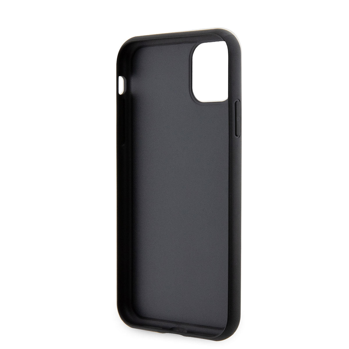 iPhone 11 Kılıf Guess Orjinal Lisanslı Taşlı Arka Yüzey Üçgen Logolu Kılıf