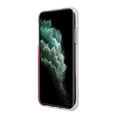 Apple iPhone 11 Kılıf Karl Lagerfeld Sert TPU K&C Dizayn Kapak Pembe