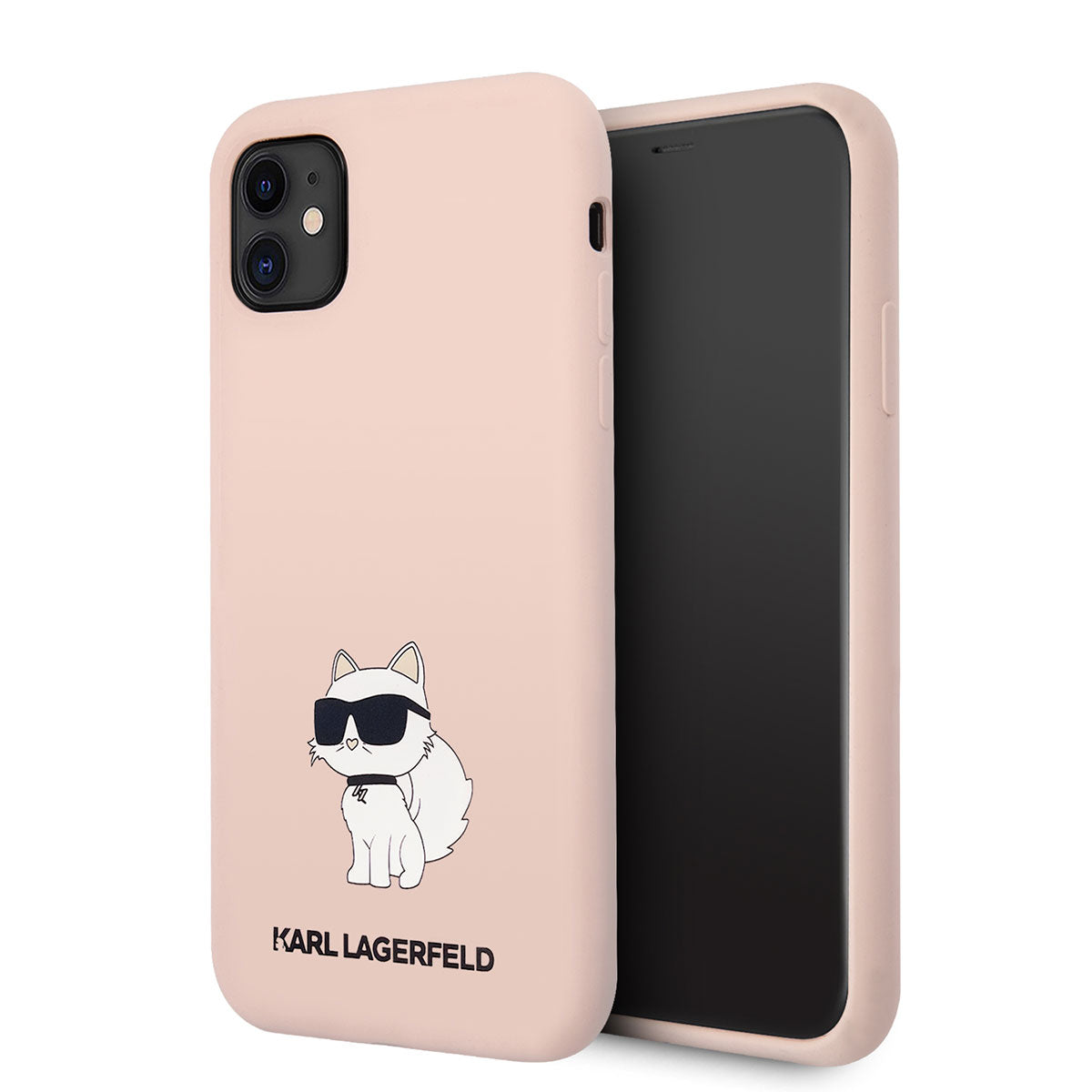 iPhone 11 Kılıf Karl Lagerfeld Silikon Choupette Dizayn Kılıf