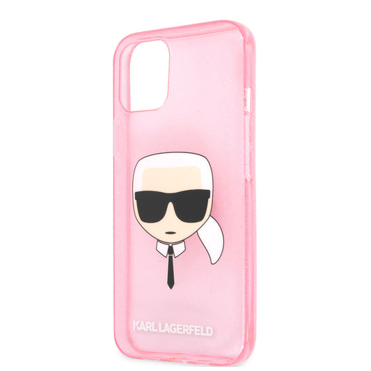 iPhone 11 Kılıf Karl Lagerfeld Transparan Karl Head Dizayn Kılıf