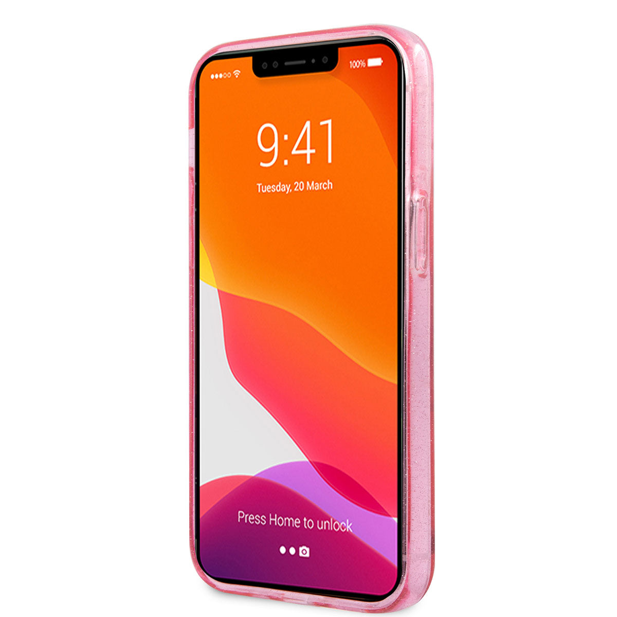 Apple iPhone 11 Kılıf Karl Lagerfeld Transparan Karl Head Dizayn Kapak Pembe