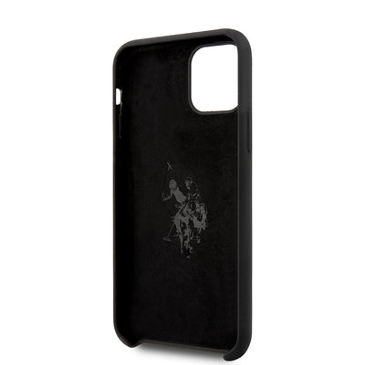 Apple iPhone 11 Kılıf U.S. POLO ASSN. Silikon Büyük Logo Dizayn Kapak Yeşil